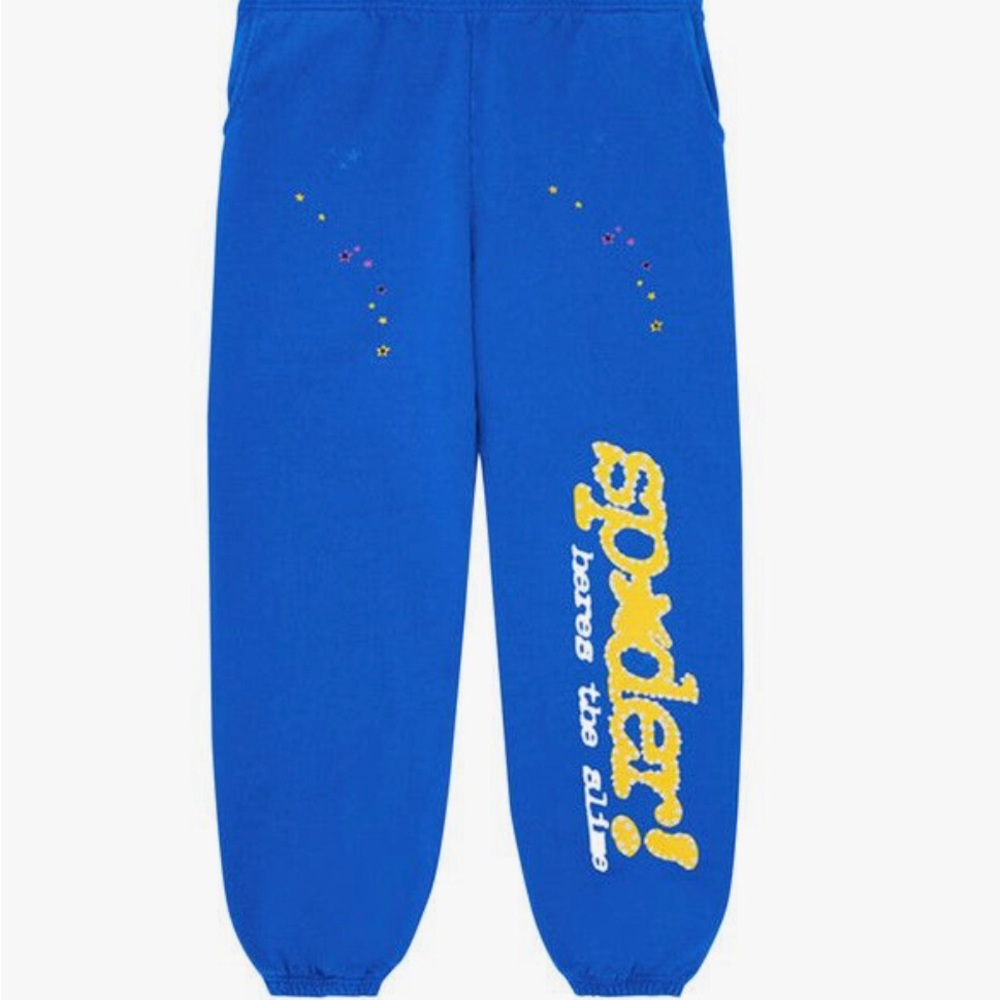 Blue TC Sp5der Pants